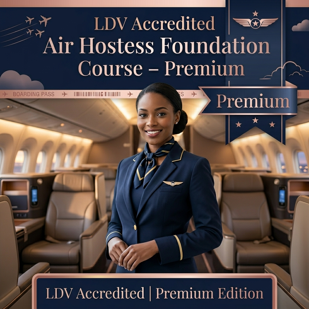 LDV Accredited Air Hostess Foundation Course